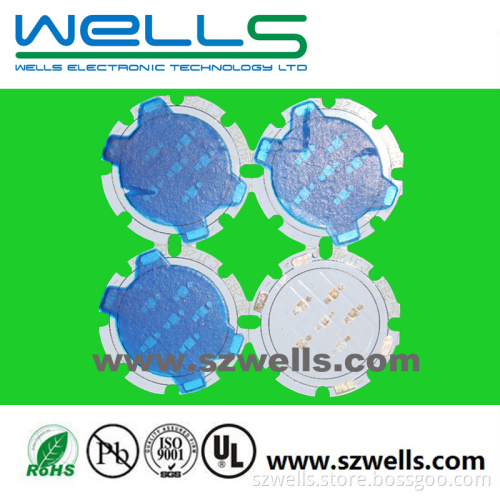 1 Layer Aluminium LED Board, Peelable Mask PCB